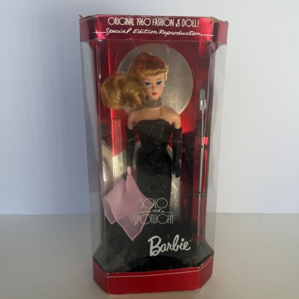 VINTAGE 1994 SOLO IN THE SPOTLIGHT BARBIE DOLL MATTEL NEW IN BOX REPRO # 13534